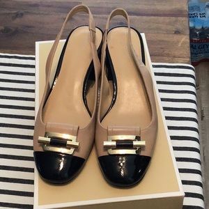 Michael Kors cap toe sling back